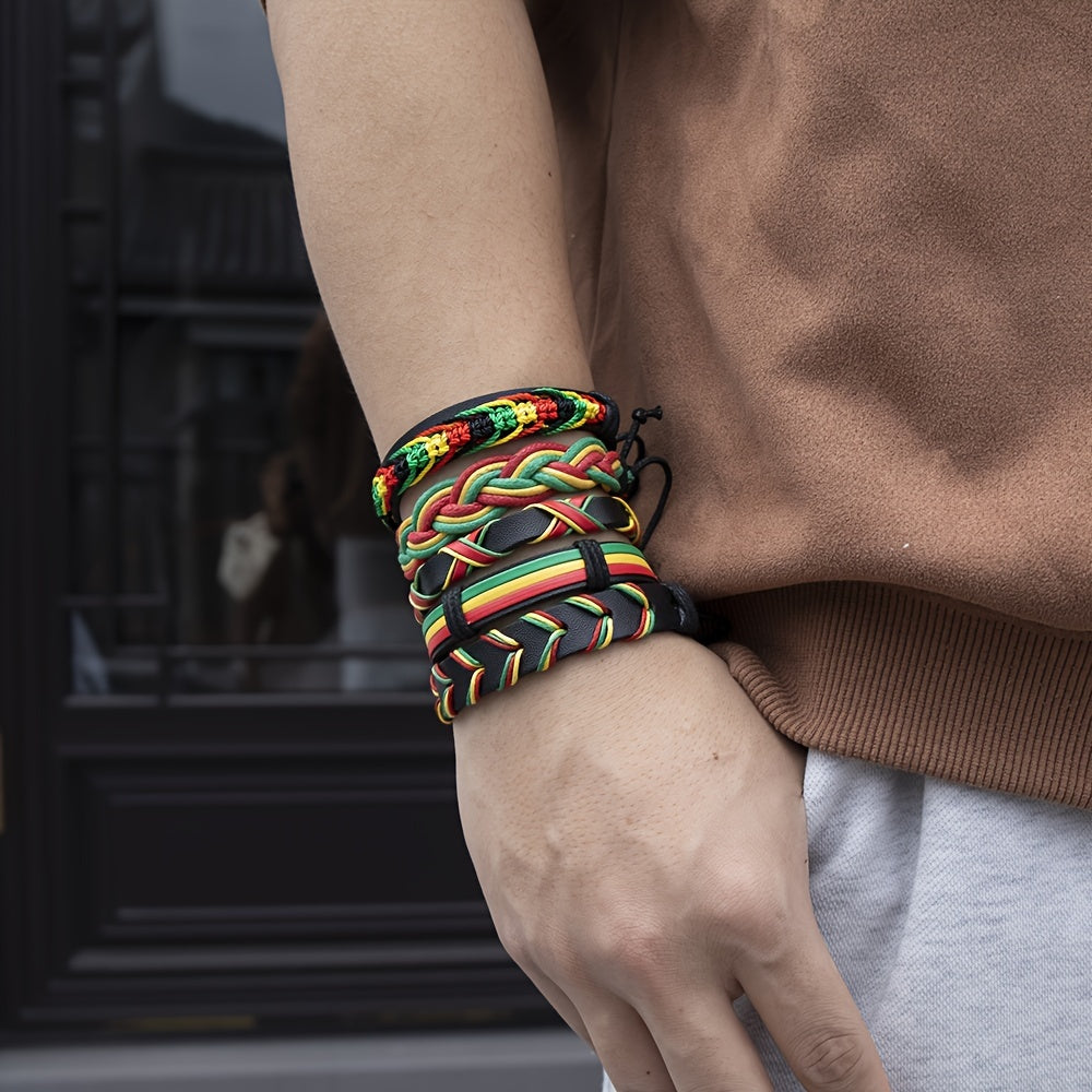 10pcs Handmade Braided Bracelets