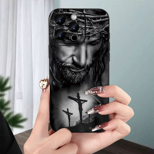 Jesus Pattern Mobile Phone Case