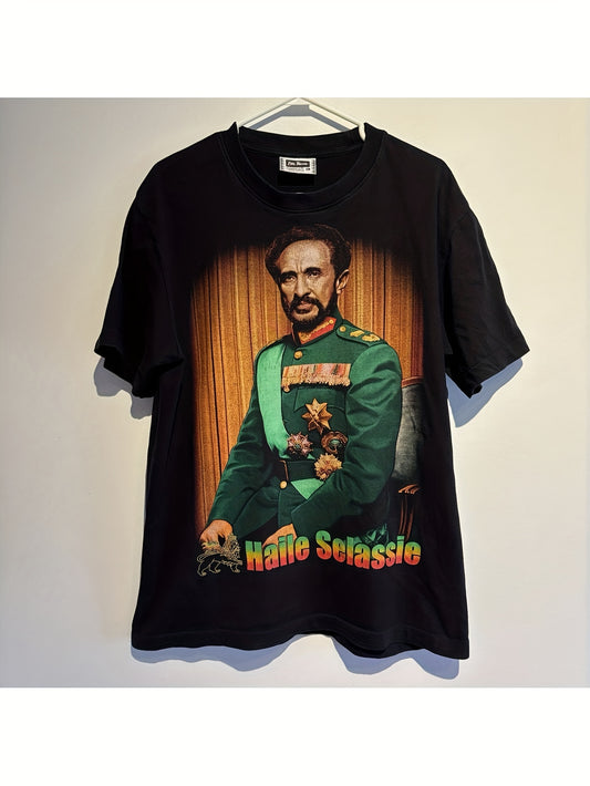 Haile Selassie Vintage Graphic T-Shirt