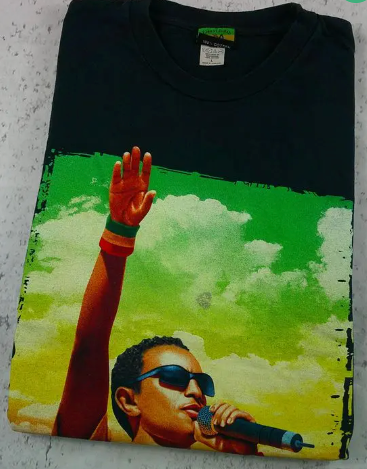 Teddy Afro vintage T-shirt 00S