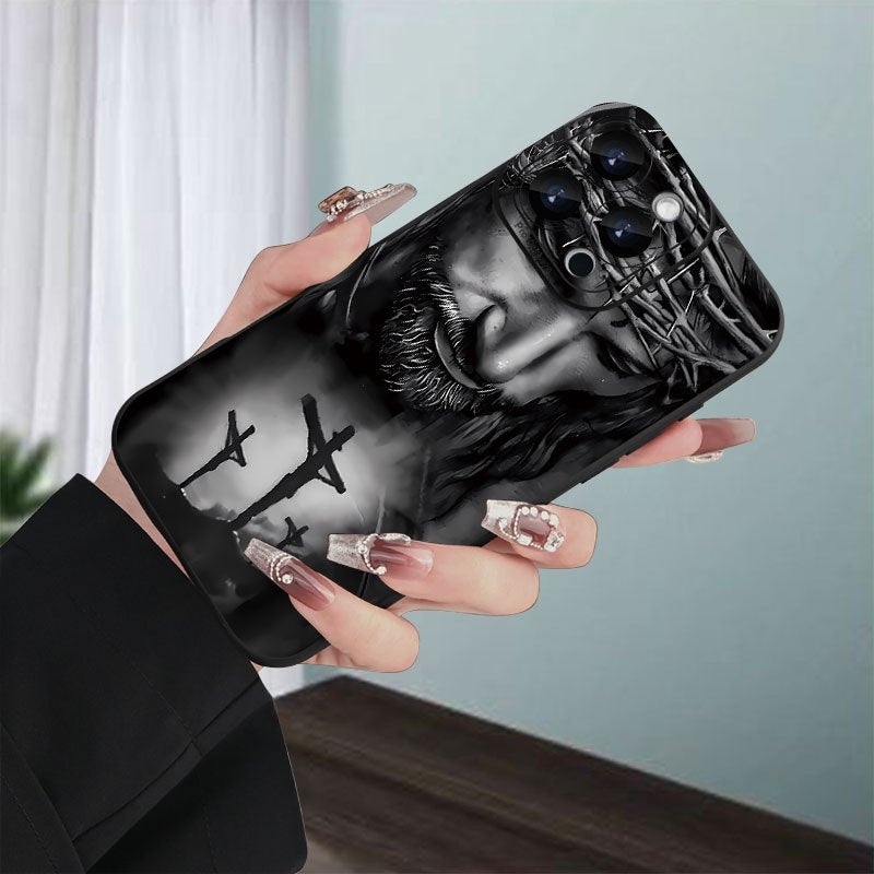 Jesus Pattern Mobile Phone Case