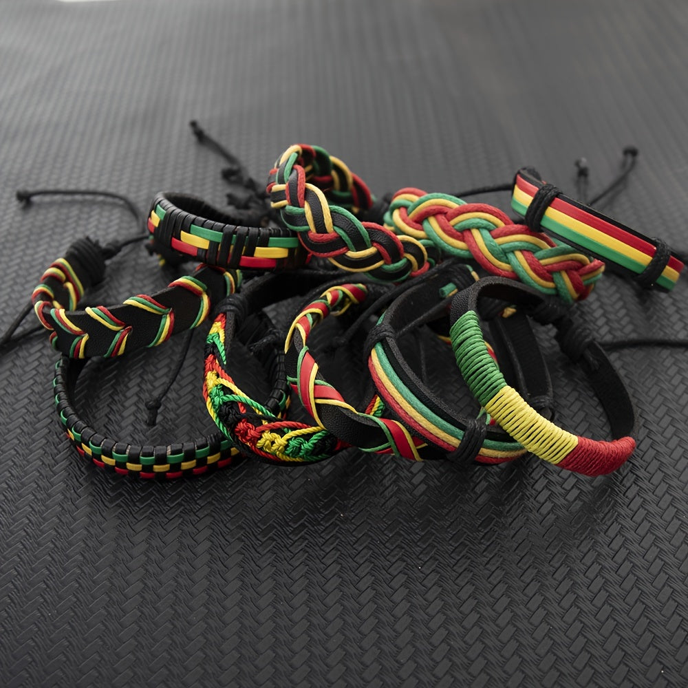 10pcs Handmade Braided Bracelets